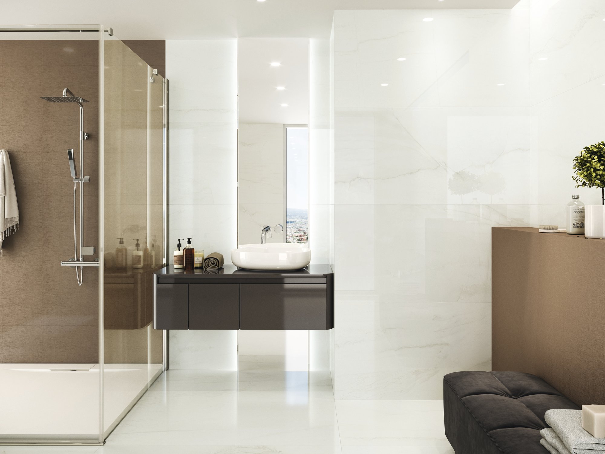 Ape Grupo коллекция CERVINO Pol 120*120 см (P06) в интерьере